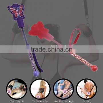 Impression butterfly Leather Paddle BONDAGE Span, sex Leather spanking paddle ,adults toys of sex Whips