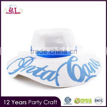 2016 Custom Summer Wearable Panama Straw Hats