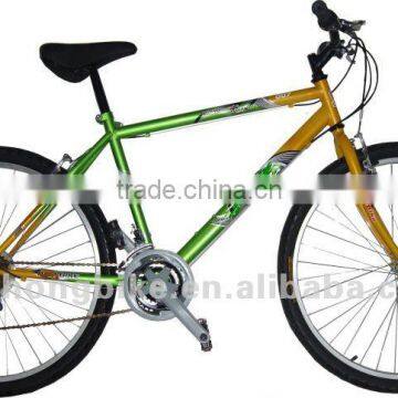 Qualified adult aluminum 6 speed changeable bicycle