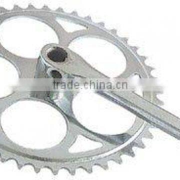 chain wheel and crank,bike chain wheel ,crank, bicycle spare parts