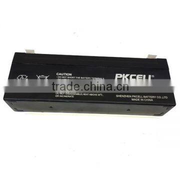 Rechargeable AGM sealed lead acid battery 12V 2.2Ah for UPS