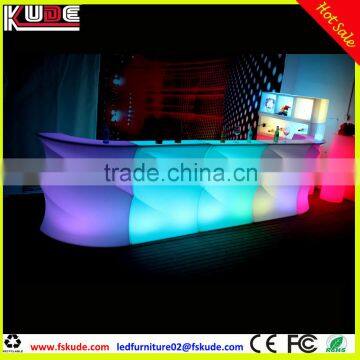 Nightclub Light up Plastic Bar Table Counter With Colors Changing photo-2