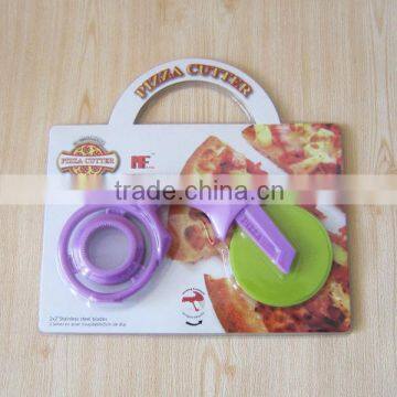 New design plastic pizza tool with blister card packing