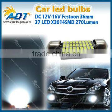 Super bright led car light 3014smd led car light led car bulbs 1036 canbus Festoon