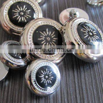 UV coating Plastic Shirt Button