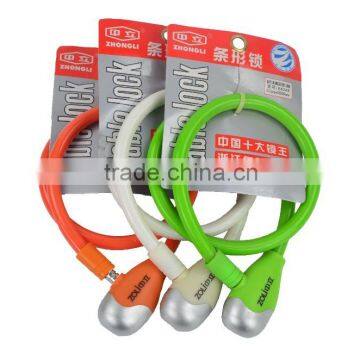Hot Selling Good Quality Anti-theft Bicycle Cable Lock Spiral Lock photo-3