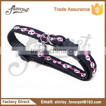 FP0228C colorful wholesale outdoor homemade safety cat collars