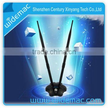 2000mW long range wireless usb adapter with double 15dBi antenna