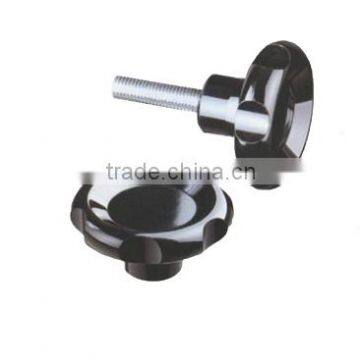 Black Bakelite Machine clamp handle and knob