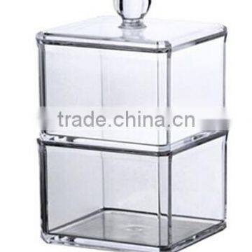 Customized clear jewelry box/ acrylic cosmetic organizer