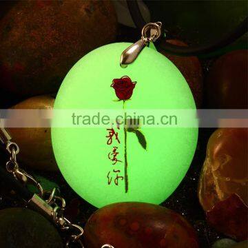 Ladies Fashion Sweet-scented Necklace Glow In The Dark Stone Pendant Jewelry