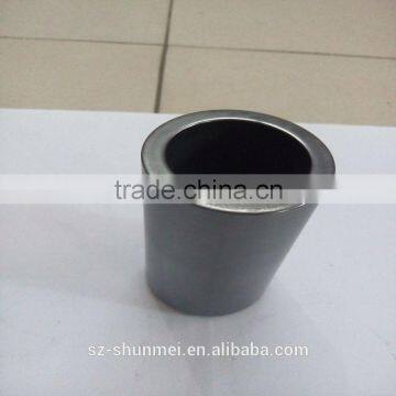 1kg 2kg 3kg 4kg high temperature graphite crucible and ceramic shield for melting gold silve copper