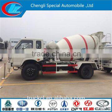 Foton Forland 4*2 4cbm 5cbm 6cbm mini concrete mixer truck blender mixer