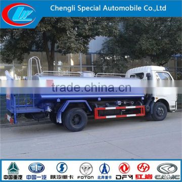 Factory direct selling sprinkler truck DONGFENG 4x2 protable water tank truck