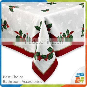 Pretty Holiday Display Christmas Tablecloth