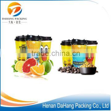 Disposable double wall coffee paper cup