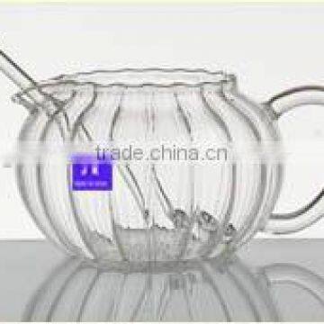 exquisite glass teapot