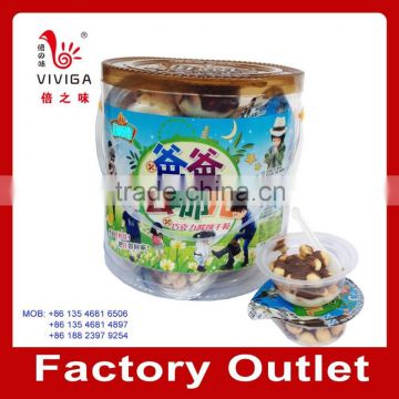 20g big star cup chocolate cup with biscuit