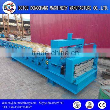 Dongchang Snapping up Aluminum Metal Glazing Roof Plate Roll Forming Machine