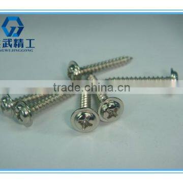 Cross recessed pan head self-tapping screws
