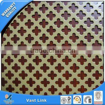 Perforated steel sheet