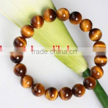 hot sale tiger eye stones beads bracelets