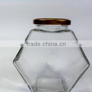 Hexagonal honey pot