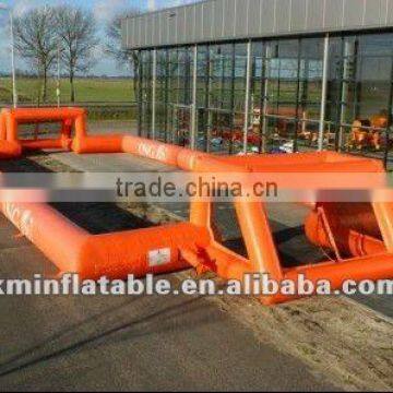 giant inflatable football pitch