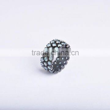 New Product Small Stone silver Rings Engagement Jewelry Diamond Ring