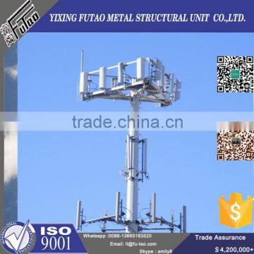 High Quality Galvanized Excellent Quality Steel Tubular Telecommunication Pole photo-4