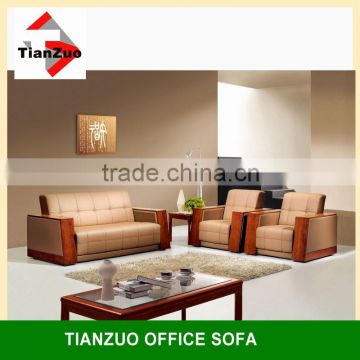 2015 TIANZUO Best Selling Luxury Leather Office Sofas (SF-01)