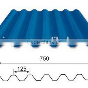 constructure steel roofing tiles in different color