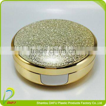 Customized shiny appearance BB cushion cream empty compact powder case