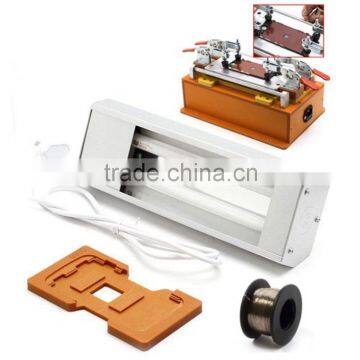 Touch Screen & LCD Separating Machine + For iPhone 4 4S Refurbishment Mould + 50M Alloy Wire + UV Germicidal Lamp