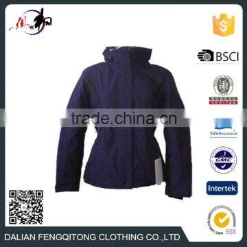 Winter Outdoor Clothing Windrproof Nylon Lady Ski Jacket Factory