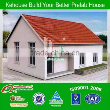 ISO9001 fire-proof and insulation portable villa housing