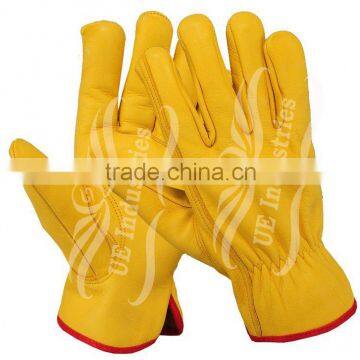 UEI-2710 leather driver gloves , driving gloves , car driving gloves , safety gloves , leather driving gloves , leather gloves