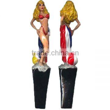 New Arrival Woman Sexy Image Cheap Beer Tap Handle