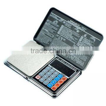 Digital Multi-function Pocket Scale With Calculator,thermometer photo-2