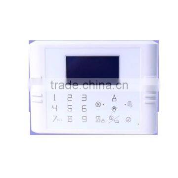 30 wireless+4 wired zones GSM+PSTN network rechargeable battery gsm auto dial alarm system