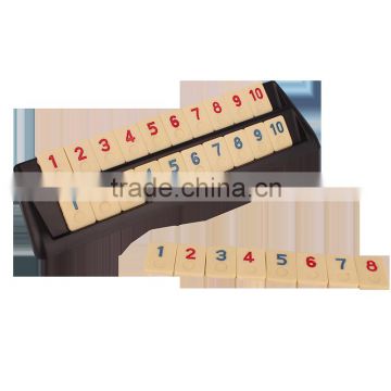 Double Six Dominos With Leather Box