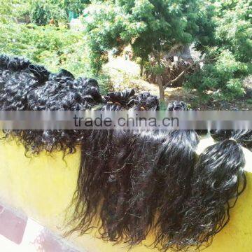 12"-32" black hair kinky curly brazilian curly hair bundles