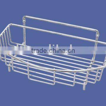 metal bathroom wire rack