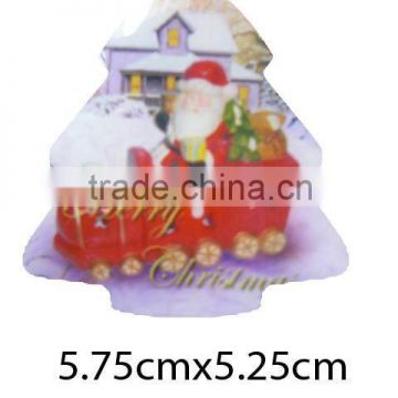 christmas Epoxy Resin Fridge Magnet Sticker