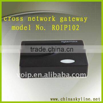 RoIP 102,sip server,Cross-network gateway/sip gateway