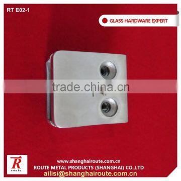 Stainless Steel 304 mirror Glass Clamp,D Clamp,Glass Holder Clips For Stair Railing Handrail