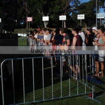 hot-dipped galvanized crowd control barrier for traffic and event