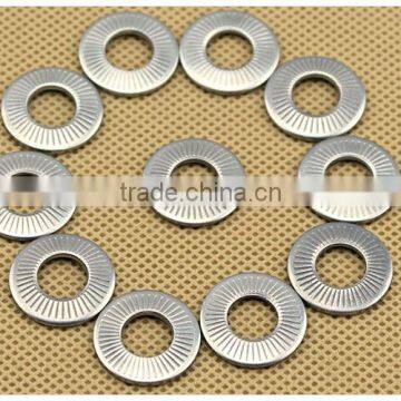 High quality Stainless steel butterfly washer/saddle single tooth washer
