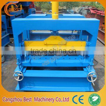 Mobile Metal Roof Tile Making Roll Forming Machine photo-2