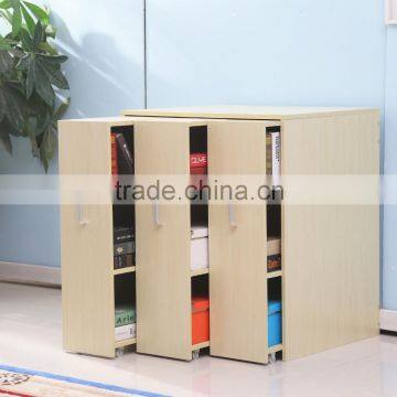 custom wooden drawer bookcase